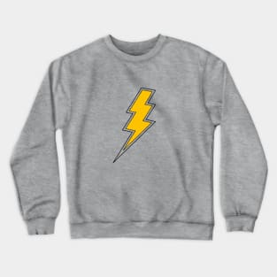 Lightning Bolt (yellow) Crewneck Sweatshirt